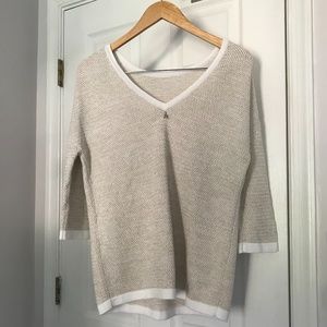 Sub Express Pullover Cream Sweater
